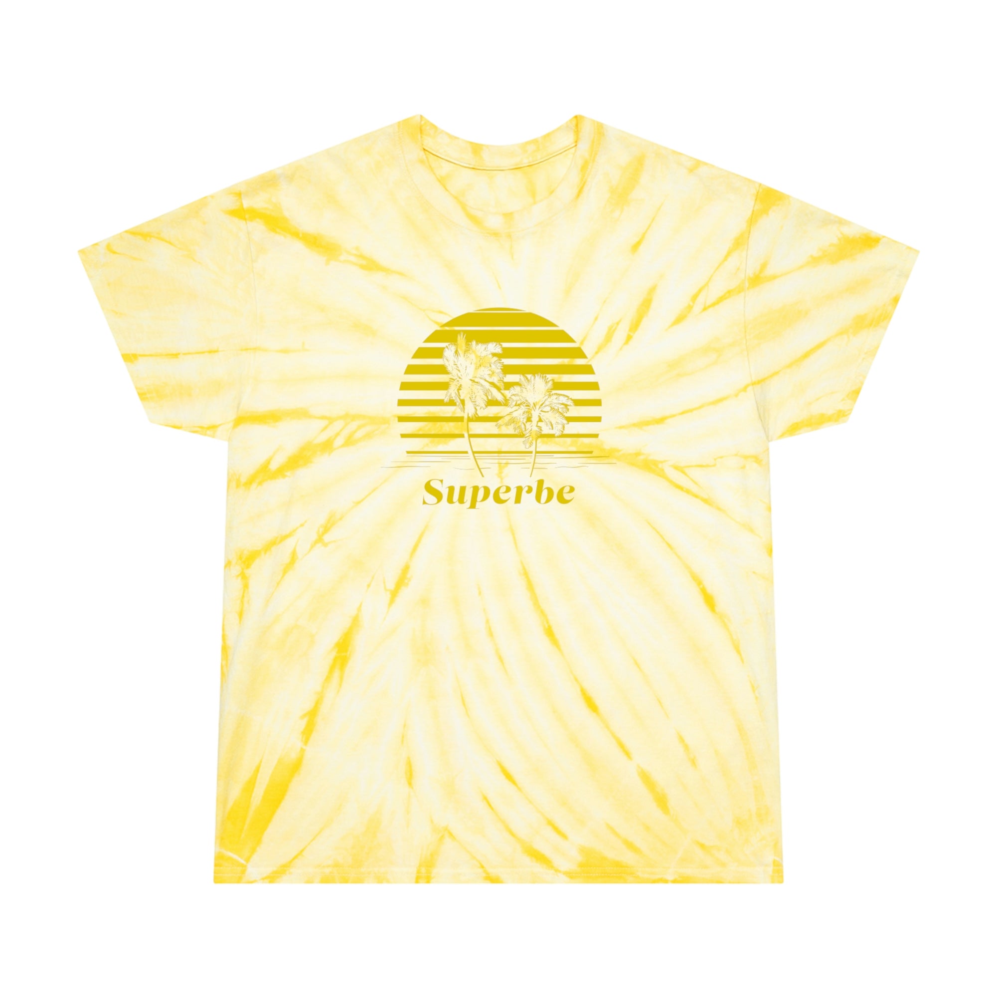 Superbe Sunset Cyclone Tie-Dye T-Shirt